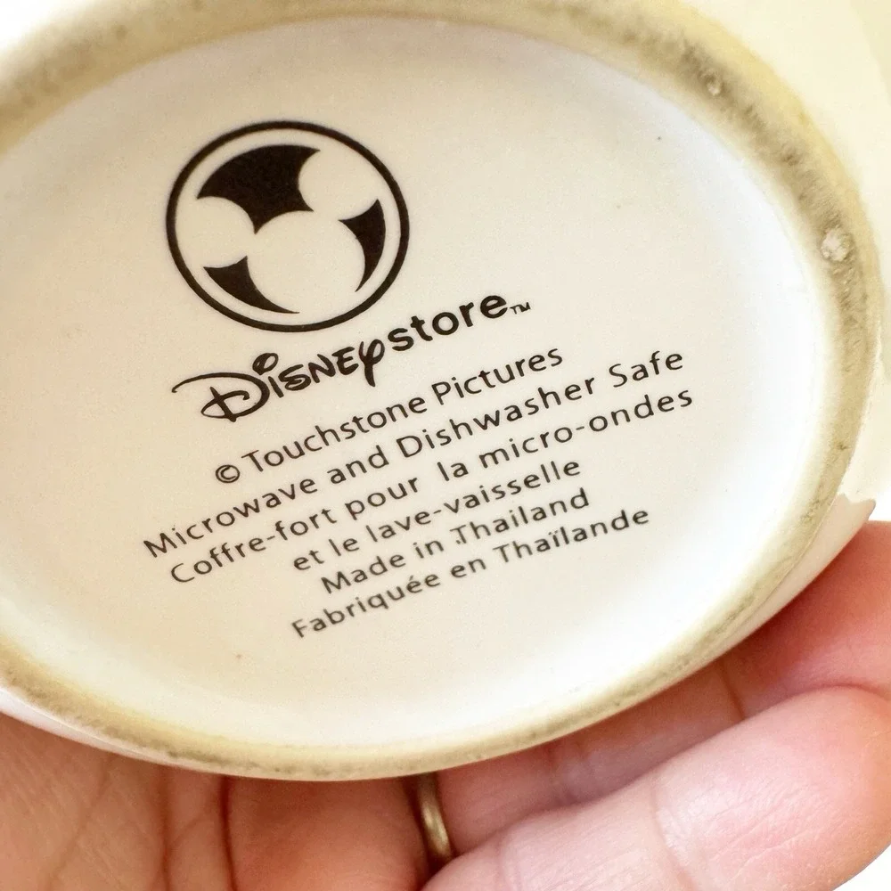 Disney Store Nightmare Before Christmas Jack Skellington Face Ceramic Mug Jumbo